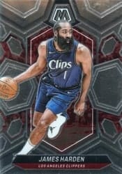 2023-24 Panini Mosaic Base Set James Harden #152 card