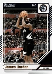 2024-25 Donruss Base Set James Harden #21 card