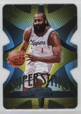 2024-25 Panini Silhouette Superstars Die-Cut James Harden #16 card
