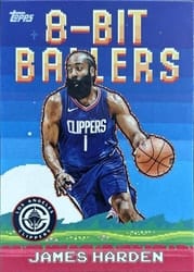 2025-26 Topps 8-Bit Ballers James Harden #8B-16 card