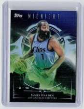 2025-26 Topps Midnight Night Vision James Harden #NV-9 card