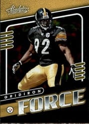2019 Panini Absolute Gridiron Force James Harrison #3 card