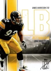 2024 Topps Signature Class Base Set James Harrison #48 card