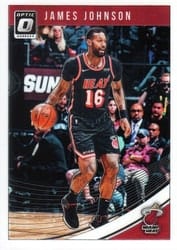 2018-19 Donruss Optic Base Set James Johnson #25 card