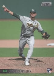 2021 Stadium Club Base James Kaprielian #177 card