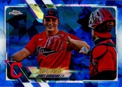 2021 Topps Chrome Sapphire Edition Base Set James Karinchak #361 card