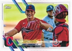 2021 Topps Opening Day Base Set James Karinchak #49 card