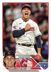 2023 Topps Update Base Set James Karinchak #US239 card