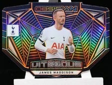2023 Panini Obsidian Vitreous James Maddison #11 card