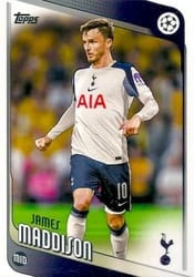 2025-26 Topps UEFA Club Competitions Base Set James Maddison #85 card