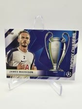 2025-26 Topps UEFA Club Competitions Trophy Chasers James Maddison #TC-7 card