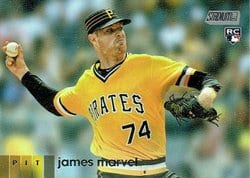 2020 Stadium Club Base Set James Marvel #101 card