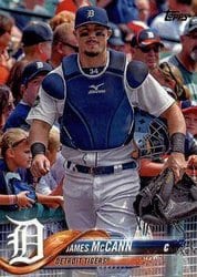 2018 Topps Base Set James McCann #243 card