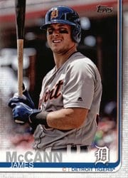 2019 Topps Base Set James McCann #155 card