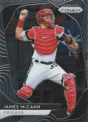 2020 Panini Prizm Base Set James McCann #245 card