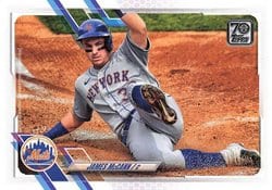 2021 Topps Base Set James McCann #410 card