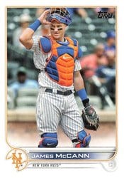 2022 Topps Base Set James McCann #256 card