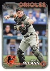 2024 Topps Base Set James McCann #448 card