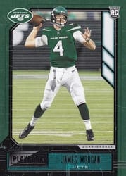 2020 Panini Playbook Base Set James Morgan #136 card