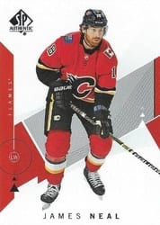 2018-19 SP Authentic Base Set James Neal #88 card