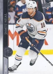 2020-21 Upper Deck Base Set James Neal #74 card
