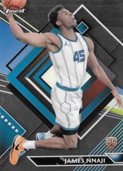 2023-24 Finest Base Set James Nnaji #296 card