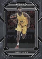 2023 Panini Prizm Draft Picks Base Set James Nnaji #3 card