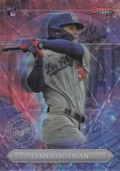 2023 Bowman's Best Astral Projections James Outman #AP-14 card