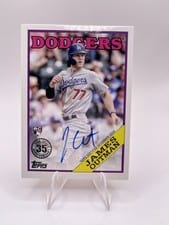 2023 Topps 1988 Topps Baseball Autographs (Series 1) James Outman #88BA-OUT card