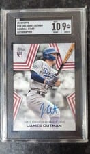 2023 Topps Baseball Stars Autographs (Series 1) James Outman #BSA-JOU card