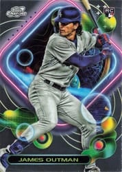 2023 Topps Cosmic Chrome Base Set James Outman #146 card
