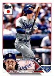 2023 Topps Japan Edition Base Set James Outman #44 card