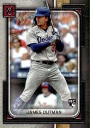 2023 Topps Museum Collection Base Set James Outman #23 card