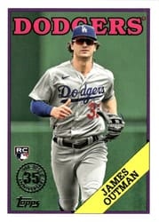 2023 Topps Update 1988 Topps Baseball James Outman #88US-5 card