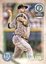 2018 Topps Gypsy Queen Base Set James Paxton #256 card