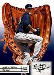 2019 Panini Leather & Lumber Base Set James Paxton #26 card