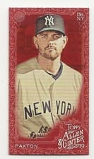 2019 Topps Allen & Ginter X James Paxton #267 card