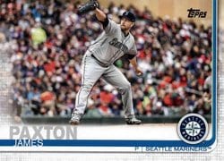 2019 Topps Base Set James Paxton #241 card