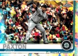 2019 Topps Chrome Sapphire Edition Base Set James Paxton #241 card