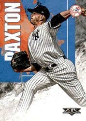 2019 Topps Fire Base Set James Paxton #143 card