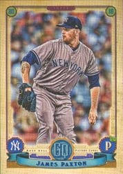 2019 Topps Gypsy Queen Base Set James Paxton #203 card
