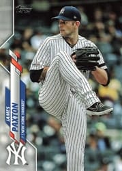 2020 Topps Base Set James Paxton #68 card