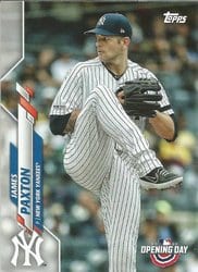 2020 Topps Opening Day Base Set James Paxton #7 card