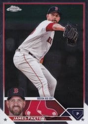 2023 Topps Chrome Update Base Set James Paxton #USC83 card