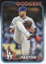 2024 Topps Update Base Set James Paxton #US27 card
