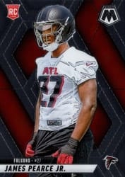 2025 Panini Mosaic Base Set James Pearce Jr. #357 card