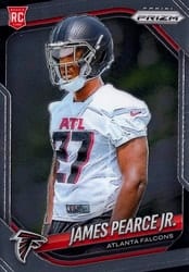 2025 Panini Prizm Base Set James Pearce Jr. #364 card
