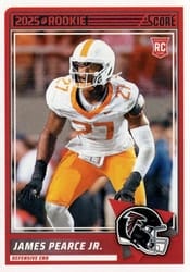 2025 Score Rookies James Pearce Jr. #26 card