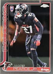 2025 Topps Chrome Base Set James Pearce Jr. #351 card