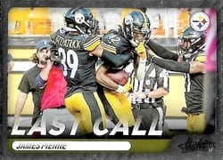 2022 Panini Absolute Last Call James Pierre #LC-20 card